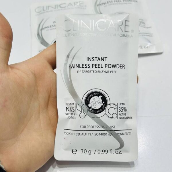 سمپل پیلینگ آنزیمی کلینیکر سوئد Clinicare  - تصویر 3